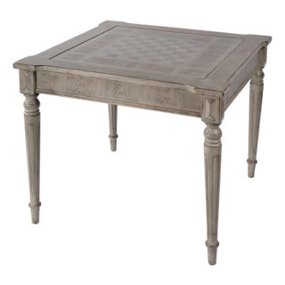 Vincent Multi-Game Card Table, Gray For Sale