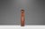 Mid-Century Modern Gothic Hand-Sculpted Oversized Candle Stick Holder Carved From Solid Teak, Usa, C. 1960s For Sale - Image 4 of 14