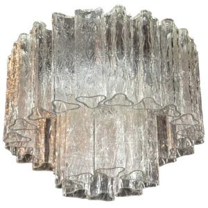 Large Tronchi Murano Venini Chandelier