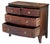Early 19th-Century English George III Mahogany Bow-Front Chest of Drawers For Sale In Los Angeles - Image 6 of 6