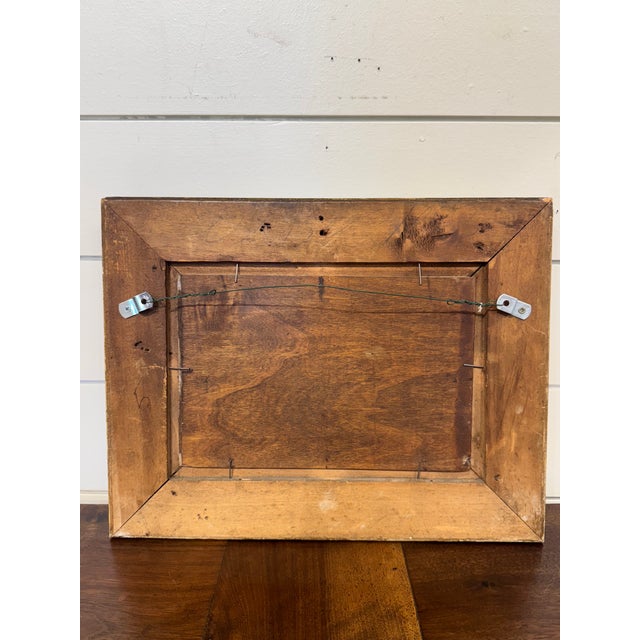 Textile 19th Century English Windmill Oil on Canvas For Sale - Image 7 of 8