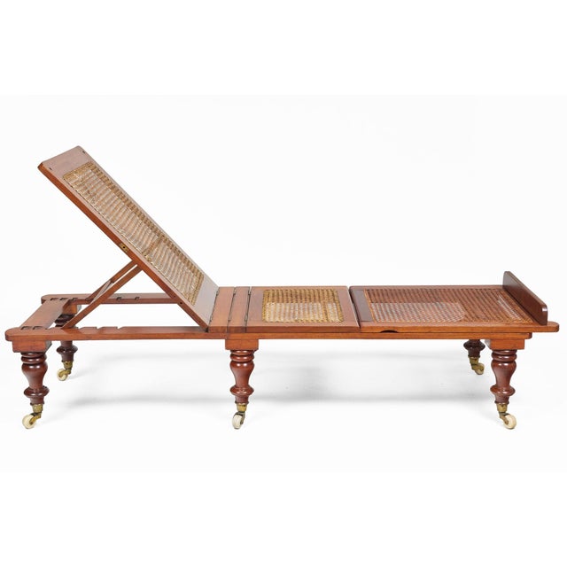 Mid 19th Century Campaign Folding Caned Daybed For Sale In Boston - Image 6 of 16