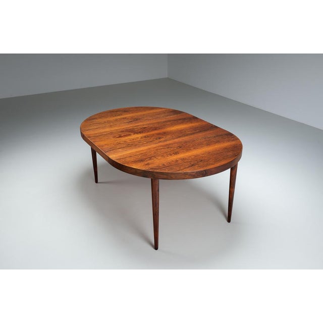 1960s Dining Table in Rosewood from Villy Schou Andersen, Denmark, 1960 For Sale - Image 5 of 14