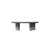 Zeus Gradient Oval Dining Table with Lacquer Finish by Ultramobili For Sale - Image 4 of 13