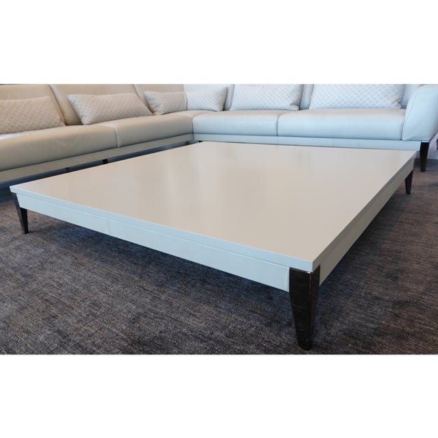 Roche Bobois Contemporary Connexe Large Square Table Attributed Roche Bobois For Sale - Image 4 of 10