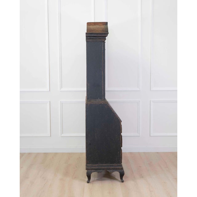 18th Century Black Scandinavian Bureau For Sale - Image 10 of 10