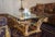 Wood Italian Glass Coffee Table from Turri, Carugo, 2005 For Sale - Image 7 of 8