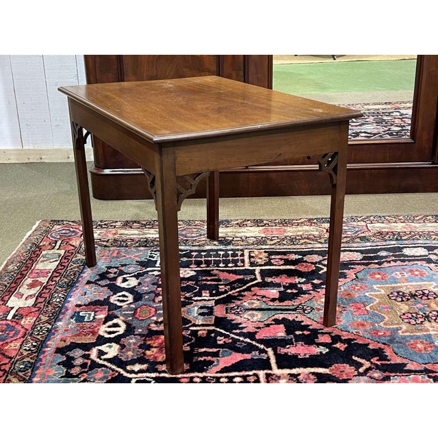 English Mahogany Coffee Table, 1930s For Sale - Image 9 of 14