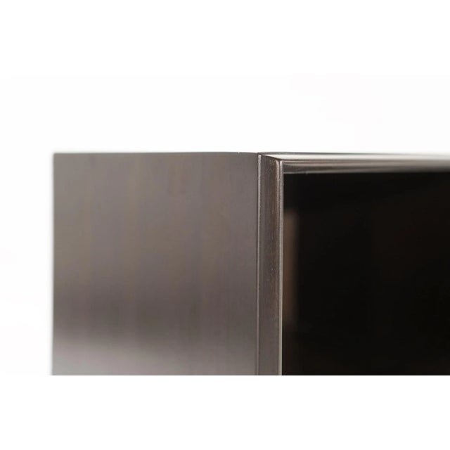 Dark Walnut Nightstands by t.h. Robsjohn-Gibbings, 1950s For Sale - Image 11 of 13