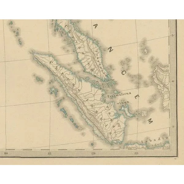 Late 19th Century Cartography of the Indian Subcontinent, 1880s For Sale - Image 5 of 7