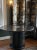 Late 20th Century Art Deco Revival Illuminated Black Granite & Glass Art Deco Revival Table For Sale - Image 5 of 9