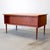 1960s Danish Teak Desk With Curved Sides & Rear Storage For Sale In Boston - Image 6 of 18