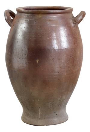 Large Antique Provençal Style Stoneware Jar, 1950s