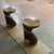Bizimyer Furniture, "Matita" Coffee Table, Set of 2, With Bronze And Wood, Handcrafted, Istanbul. Designed by Hasan Samet...
