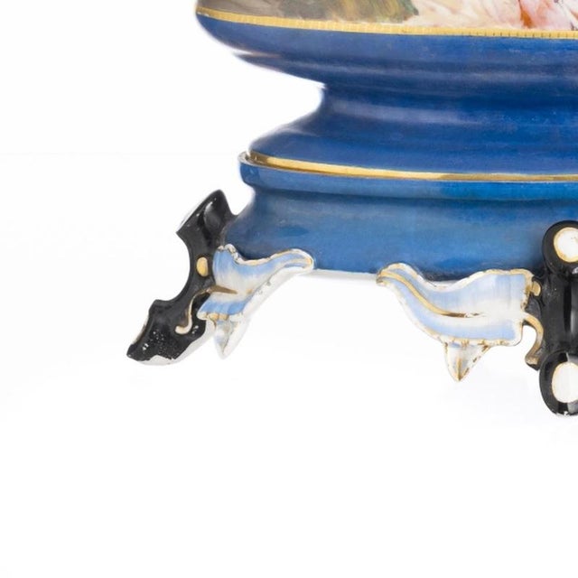 19th Century Porcelain Centerpiece with Base For Sale - Image 3 of 6