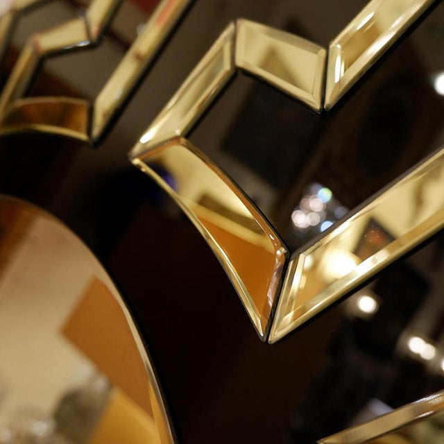 Decorative Round Mirrors, Set of 2 For Sale - Image 6 of 9