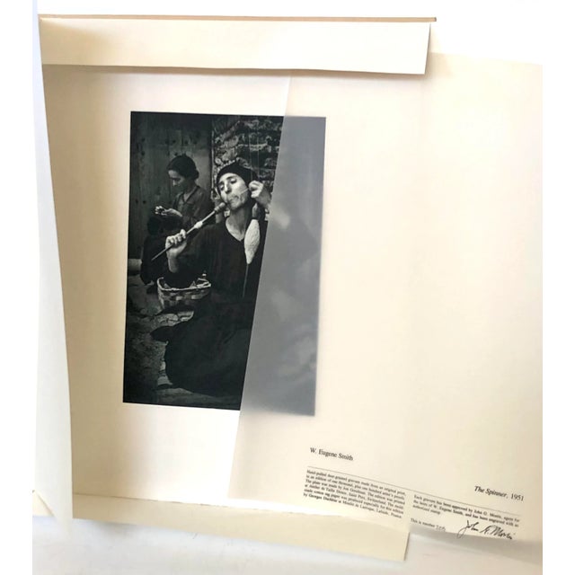 Paper W. Eugene Smith 1951 the Spinner Limited Edition Hand Pulled Dust Grain Photogravure For Sale - Image 7 of 12