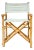 Bamboo & Canvas Folding Deck / Director's Chair For Sale
