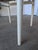 Vintage Dining Chair in White Beech Wood and Brown Leather Look Seat, 1970s For Sale - Image 11 of 18