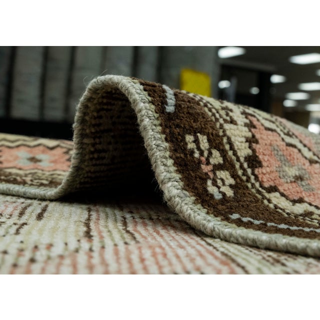 Gray Turkish Vintage Rug 3'3" x 5'8" #16028 For Sale - Image 8 of 8