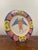 Mark Sabin Signed Winged Figure Hand-Painted Ceramic Plate For Sale - Image 4 of 7
