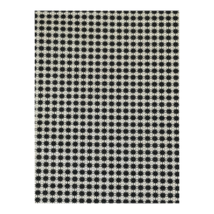 Schumacher Stella 4 Yards Black & Natural Cotton Fabric
