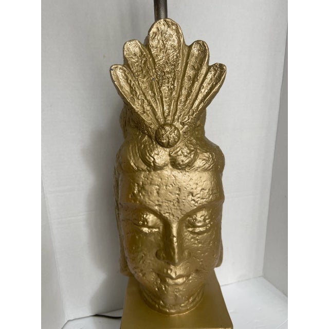 James Mont Style Asian Buddha Lamp 60s For Sale In Cleveland - Image 6 of 10