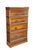 Mission Antique Globe Wernicke Quartersawn Oak Mission Stacking Barrister Bookcase 58" For Sale - Image 3 of 12