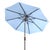 Spritely Home Ortega 9 Ft Crank Umbrella, Baby Blue For Sale - Image 4 of 5