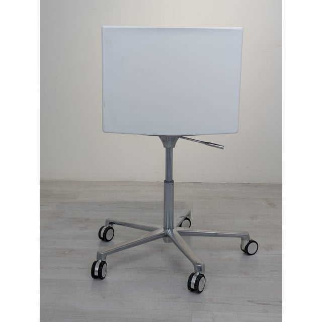 Italian White Swivel Chairs Arper from the Catifa Series For Sale - Image 9 of 18