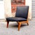 Wood Large Lounge Chair in the style of Jens Risom, 1950s For Sale - Image 7 of 8