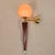 1990s Mid Century Modern Purple Murano Glass Sconces - a Pair For Sale - Image 4 of 13