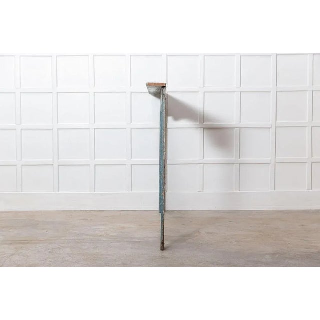 Blue Large 19th Century Swedish Painted Pine Fireplace Surround, 1820s For Sale - Image 8 of 13