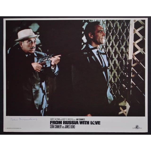 Original UK Lobby Card of Terence Young´s movie ''James Bond 007 - From Russia with love'', UK 1963. Actors: Sean Connery...