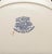 Folk Art Vintage Johnson Bros Staffordshire Old Granite Ironstone "Hearts & Flowers" Serving Platter - 12 1/4" X 9 5/8" For Sale - Image 3 of 7
