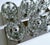 Metal Large Space Age Glass Sconces from Peill & Putzler, 1970s, Set of 2 For Sale - Image 7 of 18