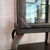 Antique Industrial Brushed Steel Apothecary Vitrine Cabinet For Sale - Image 4 of 12