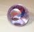 Blue Signed Caithness Sensations Scotland Lhand Blown Art Studio Glass Paperweight For Sale - Image 8 of 10