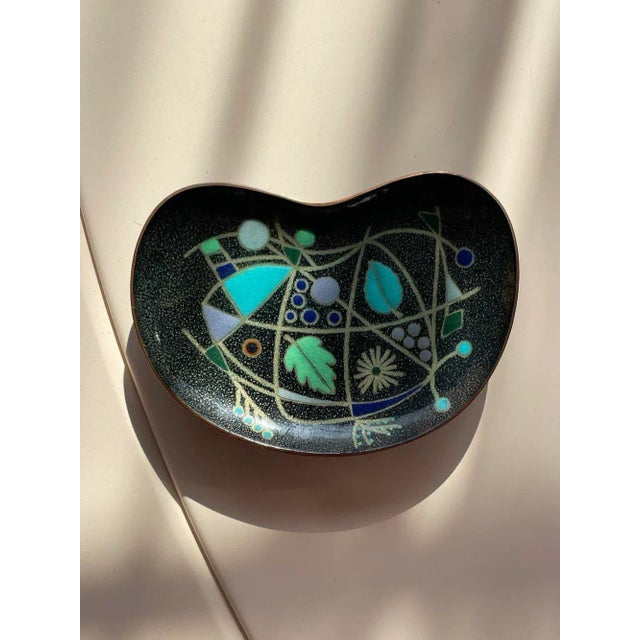 Mid-Century Modern Enameled Ring Dish Miguel Pineda, C. 1960s For Sale - Image 3 of 7