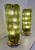 Glass Murano Glass Table Lamps in Ribbed Green Glass and Brass, 2000s, Set of 2 For Sale - Image 7 of 18