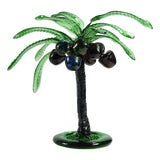 Italian Handmade Murano Glass Palm Tree, 1960s For Sale