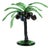 Italian Handmade Murano Glass Palm Tree, 1960s For Sale