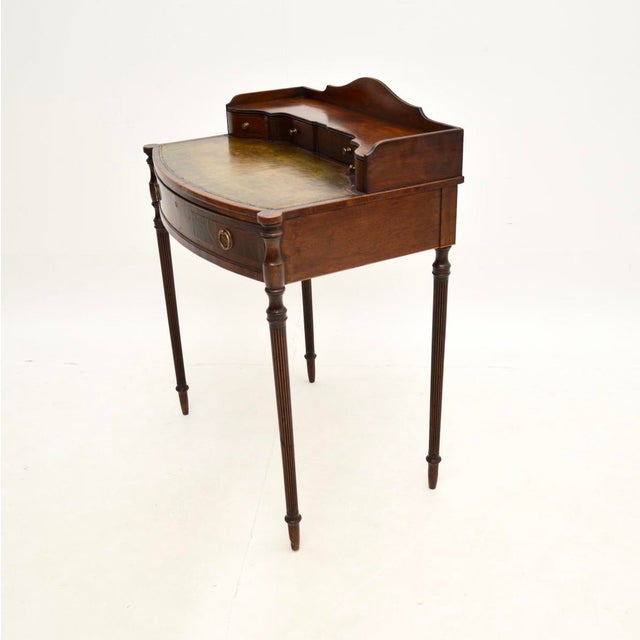 Regency Sheraton Escritoire Desk, 1910 For Sale - Image 4 of 11