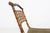 Mid-Century Modern French Faux‑Bamboo Folding Chair in Gilded Wood and Green Fabric, 1850 For Sale - Image 3 of 11