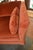 Lane Furniture Vintage Mid Century Hickory Tavern / Lane Burnt Orange Upholstered Loveseat Sofa For Sale - Image 4 of 17