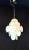 1960s Vintage Murano Alabaster Disc Chandelier, 1968 For Sale - Image 5 of 15