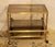 Mid-Century Modern Circa 1970 Mid Century Modern Brass & Glass Trolley For Sale - Image 3 of 6