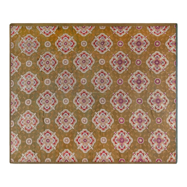Antique 19th Century French Aubusson Carpet For Sale