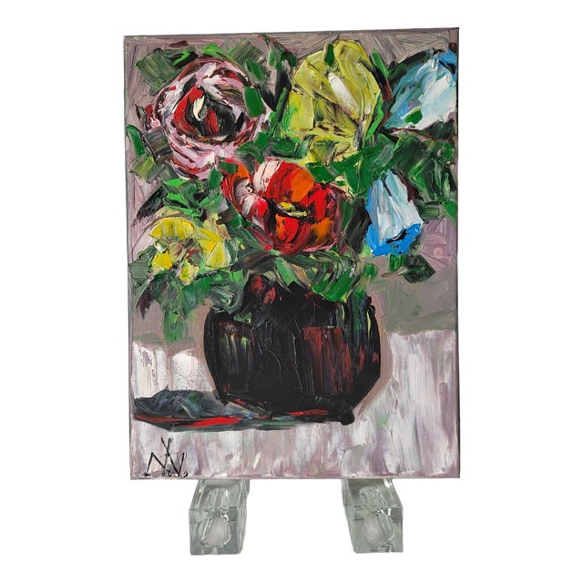 Natalia Vypritskaia, Spring Without Permission, Oil on Canvas For Sale