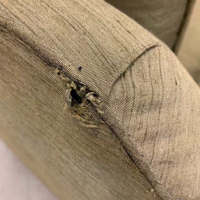 Chinoiserie Avocado Green Sofa Chairish